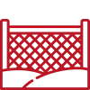 commercial fence services icon